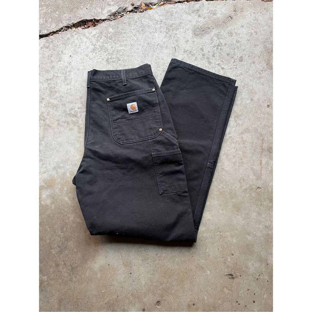 Carhartt Black Made in the USA Double Knee
